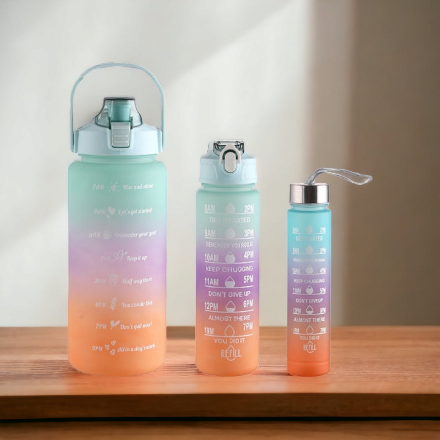 Motivational Bottle Set